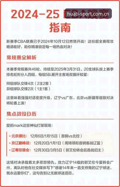 CBA季后赛北京生死战观赛指南：G4调整策略全解析
